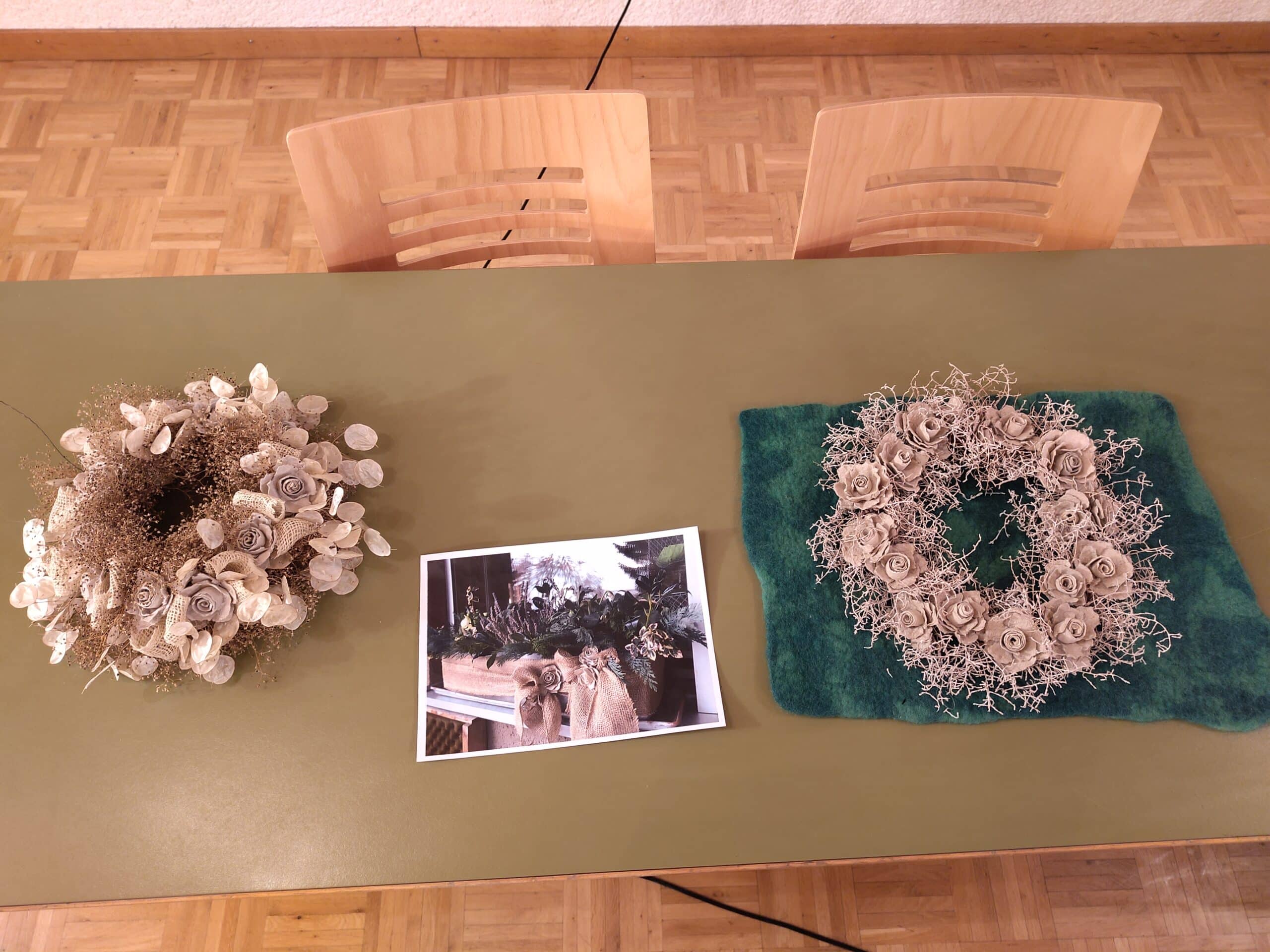 Höck 8. Januar: Rosen basteln